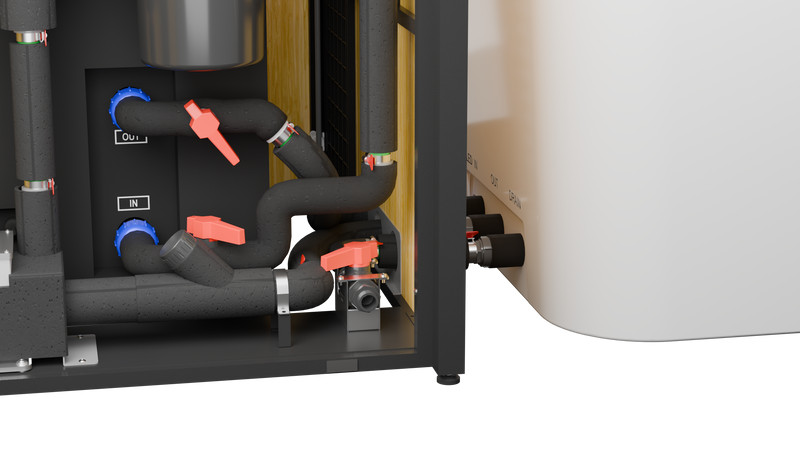 Load image into Gallery viewer, RevX Wellness - RevX Acrylic X Tub Cold Plunge + LUX High Performance Chiller and Filtration System
