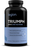Load image into Gallery viewer, Legion Athletics Triumph Multivitamin for Women - 22 essential vitamins and minerals plus 10 science-backed ingredients, 30 servings
