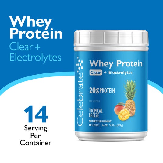 Celebrate Vitamins - Celebrate Whey Protein Clear + Electrolytes