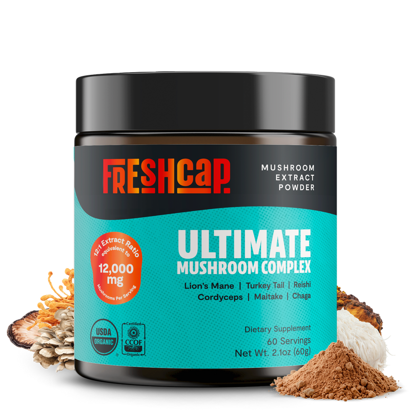 Load image into Gallery viewer, FreshCap Mushrooms - Organic Mushroom Extract Powder Blend
