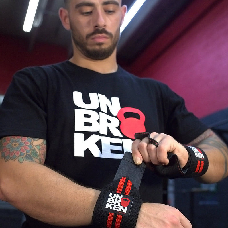 Load image into Gallery viewer, Unbrockenshop - Hand Grips+Wrist Wraps
