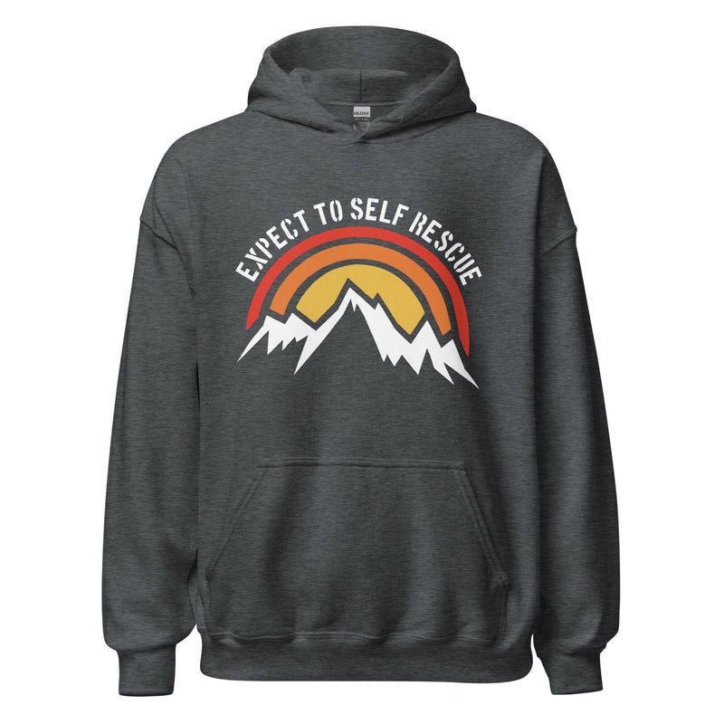 Load image into Gallery viewer, Hoodie - Expect To Self Rescue (Mountain)
