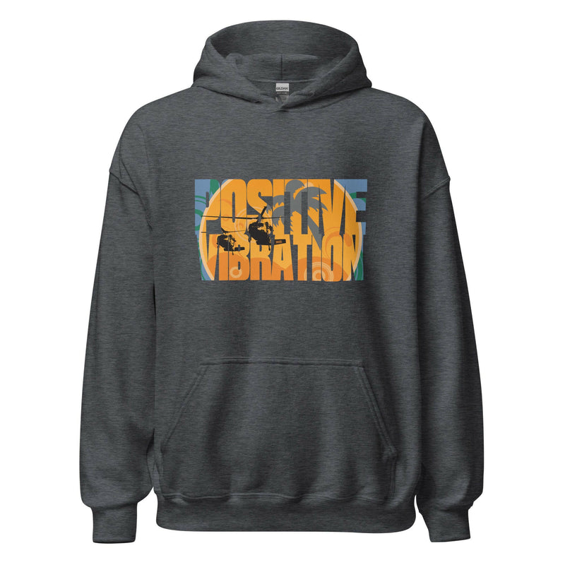 Load image into Gallery viewer, Hoodie - Blackhawk Positive Vibration
