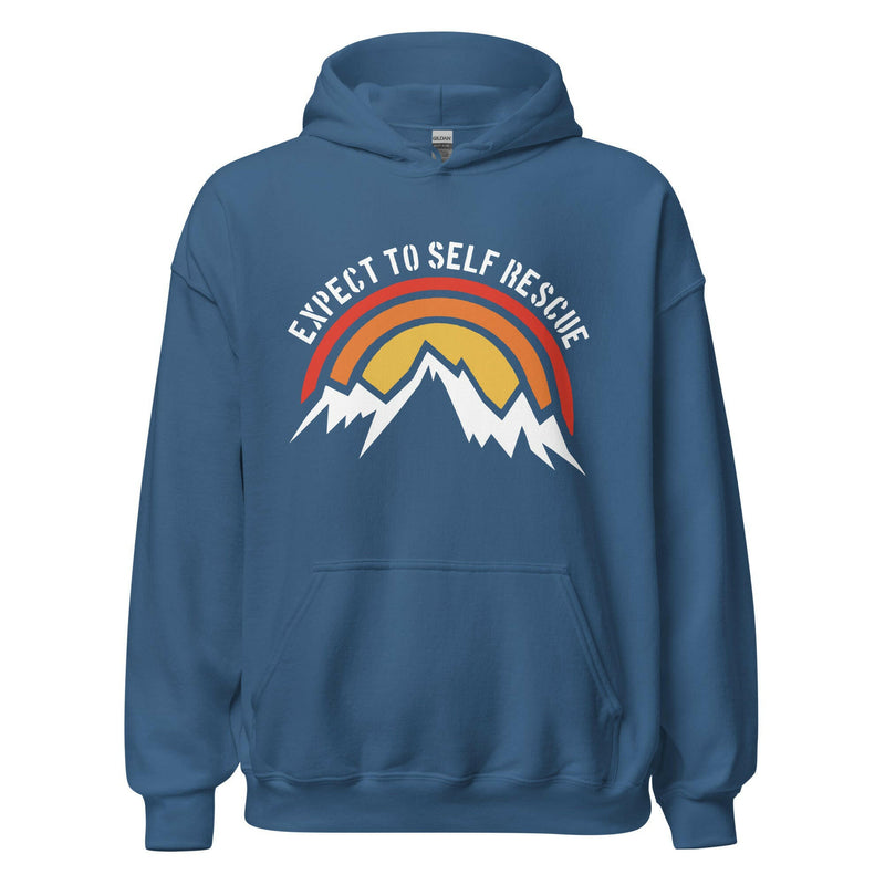 Load image into Gallery viewer, Hoodie - Expect To Self Rescue (Mountain)
