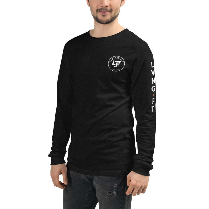 Load image into Gallery viewer, Long Sleeve Circle Logo + Arm Design
