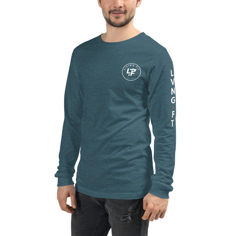 Load image into Gallery viewer, Long Sleeve Circle Logo + Arm Design
