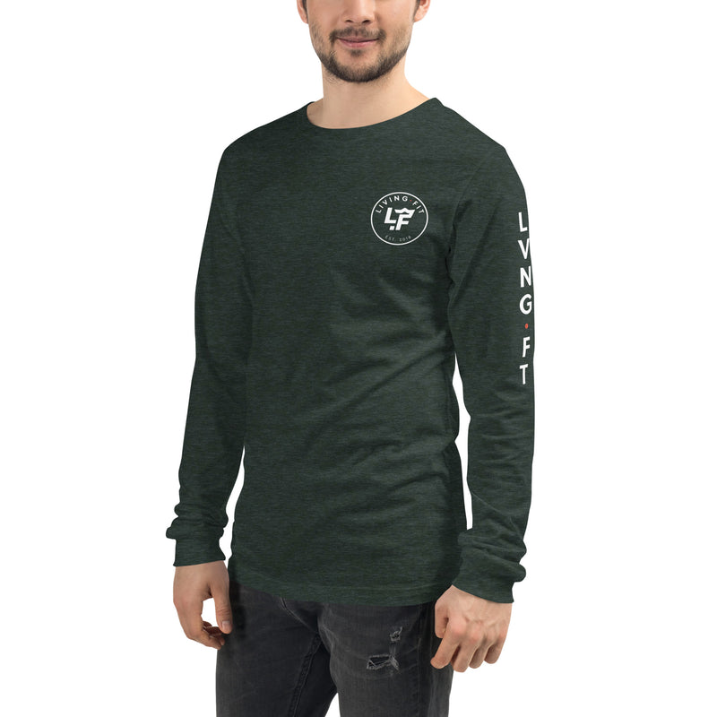 Load image into Gallery viewer, Long Sleeve Circle Logo + Arm Design
