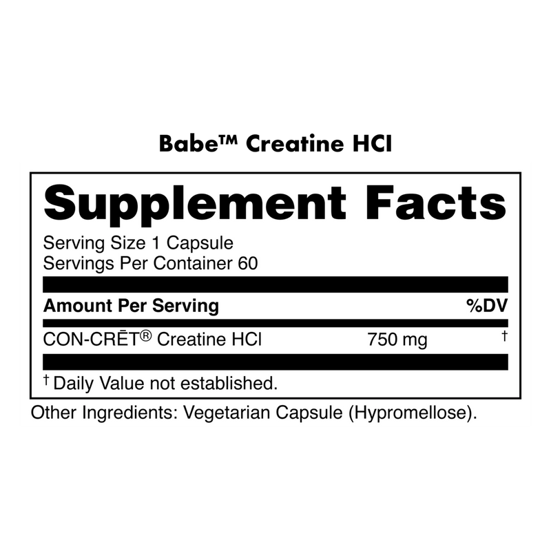 Load image into Gallery viewer, Babe - Creatine HCl Capsules

