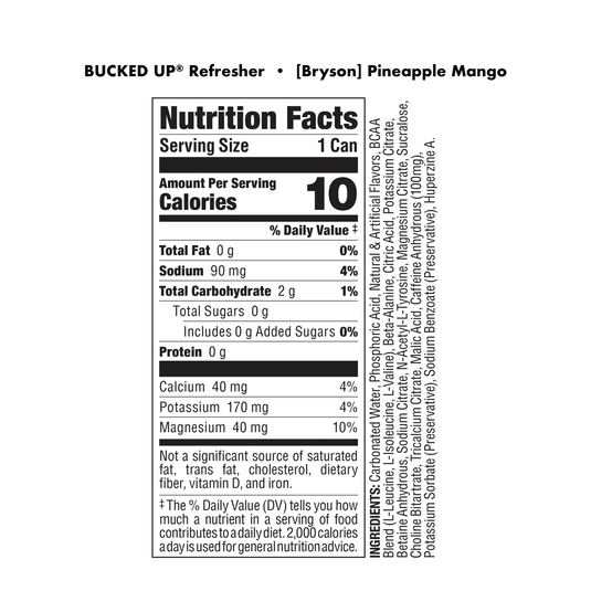 Bucked-Up-Refresher-Nutrition