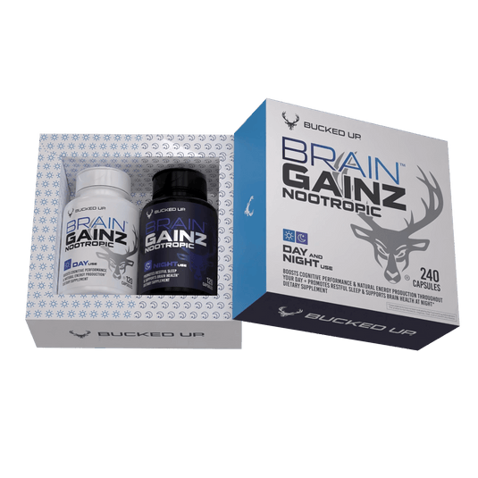 Brain Gainz Day + Night Nootropic Box