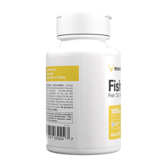 Bucked Up Fish Oil - Label
