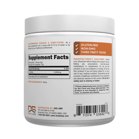 Bucked Up L-Citrulline - Detail