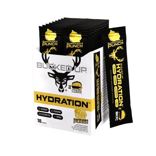Bucked Up Hydration 2.0 - BKFC Lemonade Open Box