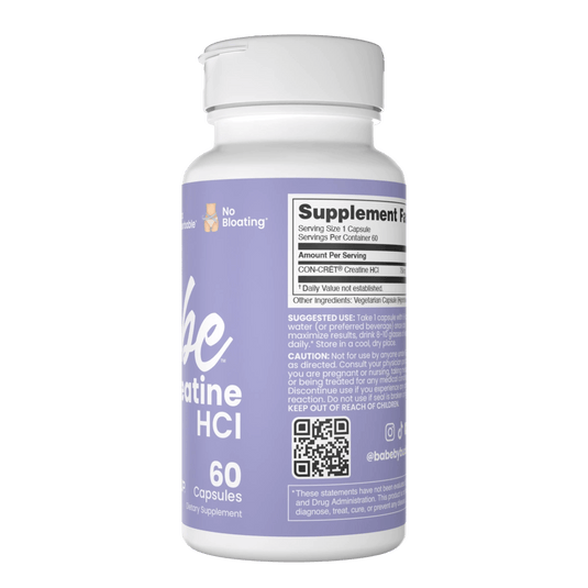 Babe Creatine HCl bottle