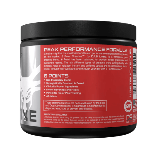 6 Point Creatine bottle