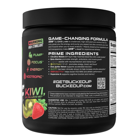 Bucked Up - BAMF Nootropic Pre-Workout