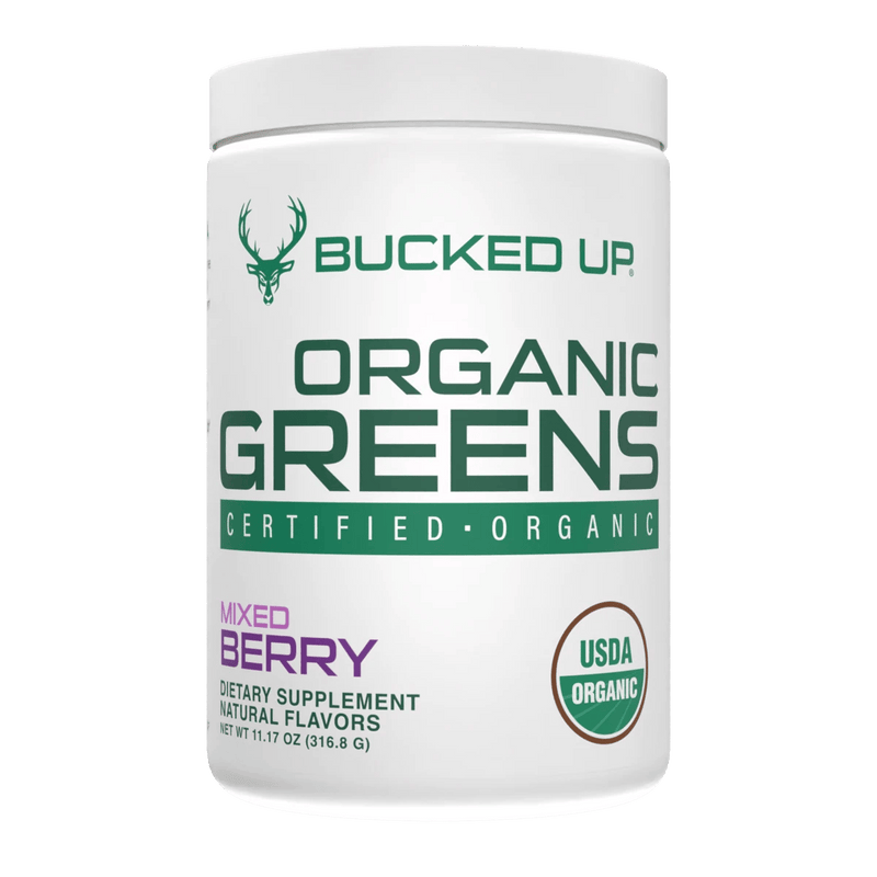 Load image into Gallery viewer, Bucked Up Organic Greens - Mixed Berry Front
