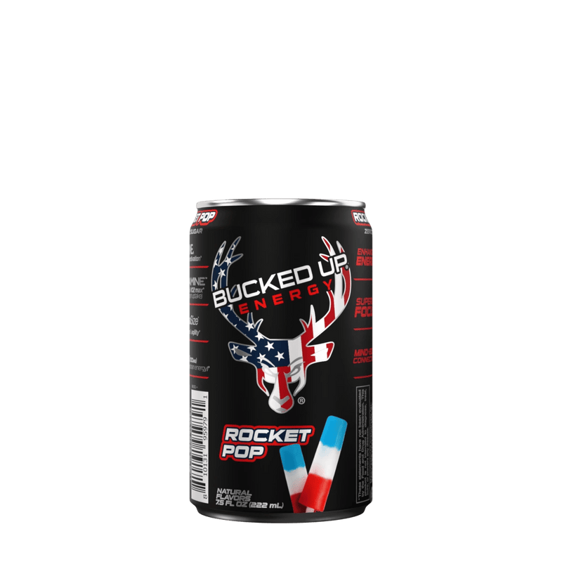 Load image into Gallery viewer, Bucked Up Mini Energy Drink - Rocket Pop
