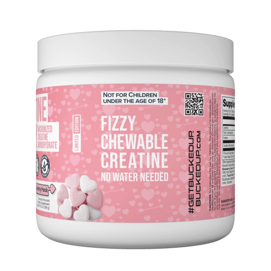 Bucked Up Creatine Candy - Angle