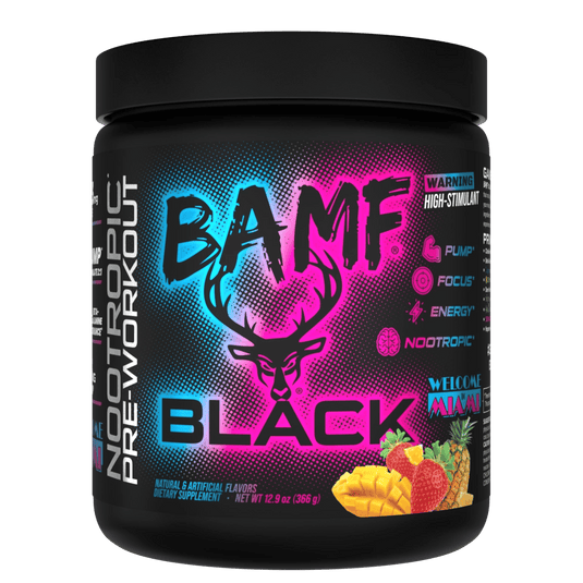 Bucked Up - BAMF BLACK Nootropic Pre-Workout