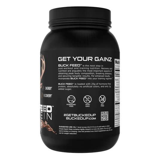 Buck Feed Original Protein tub