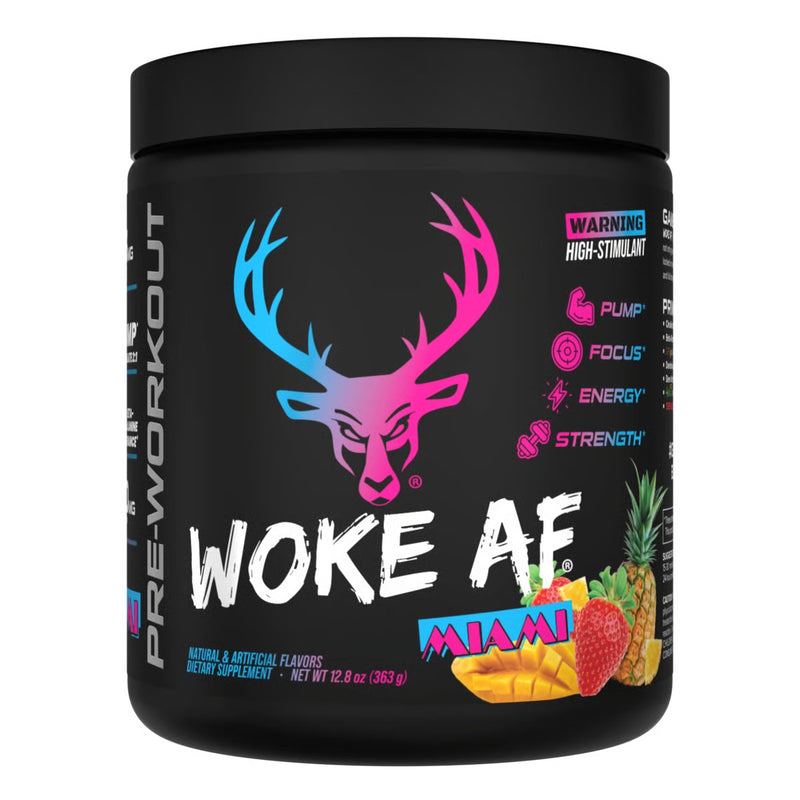 Load image into Gallery viewer, Bucked Up - Woke AF Pre-Workout - Miami (Strawberry/Mango/Pineapple)
