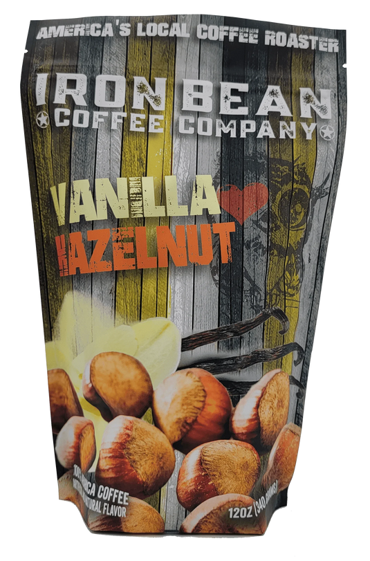 Iron Bean Coffee Company - Vanilla Hazelnut 12oz