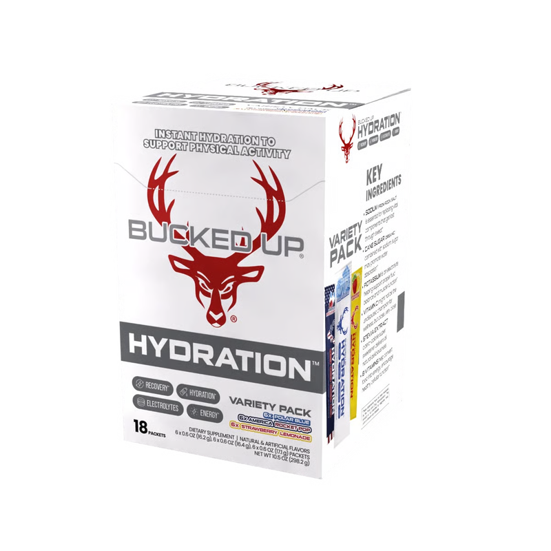 Load image into Gallery viewer, Bucked Up - Hydration 2.0 - Variety Pack / 18 Box
