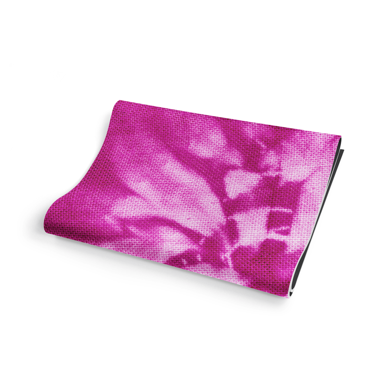 Load image into Gallery viewer, Yune Yoga - Yoga Mat | 6mm Thick | Pink Tie Dye | Non-Slip | Eco Friendly | Yune Yoga | Elan
