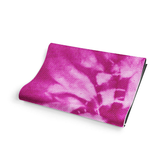 Yune Yoga - Yoga Mat | 6mm Thick | Pink Tie Dye | Non-Slip | Eco Friendly | Yune Yoga | Elan