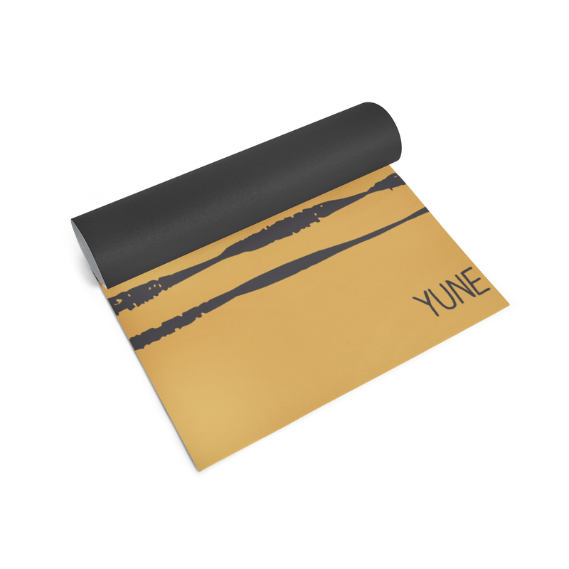 Load image into Gallery viewer, Yune Yoga - Yoga Mat | 6mm Thick | Orange | Non-Slip | Eco Friendly | Yune Yoga | Leo
