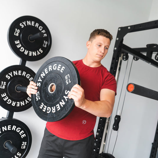 Synergee - Weight Plate Wall Storage Rack