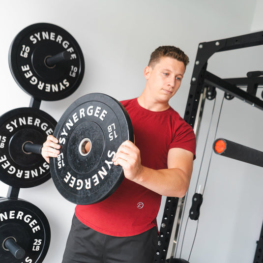 Synergee - Weight Plate Wall Storage Rack