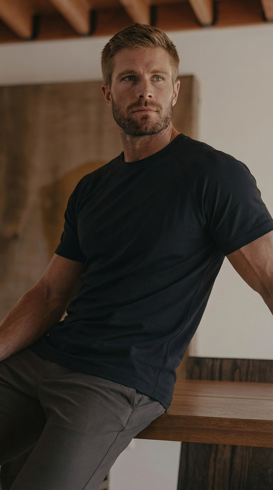 Runner's Athletics - Airflow Definition Tee Black