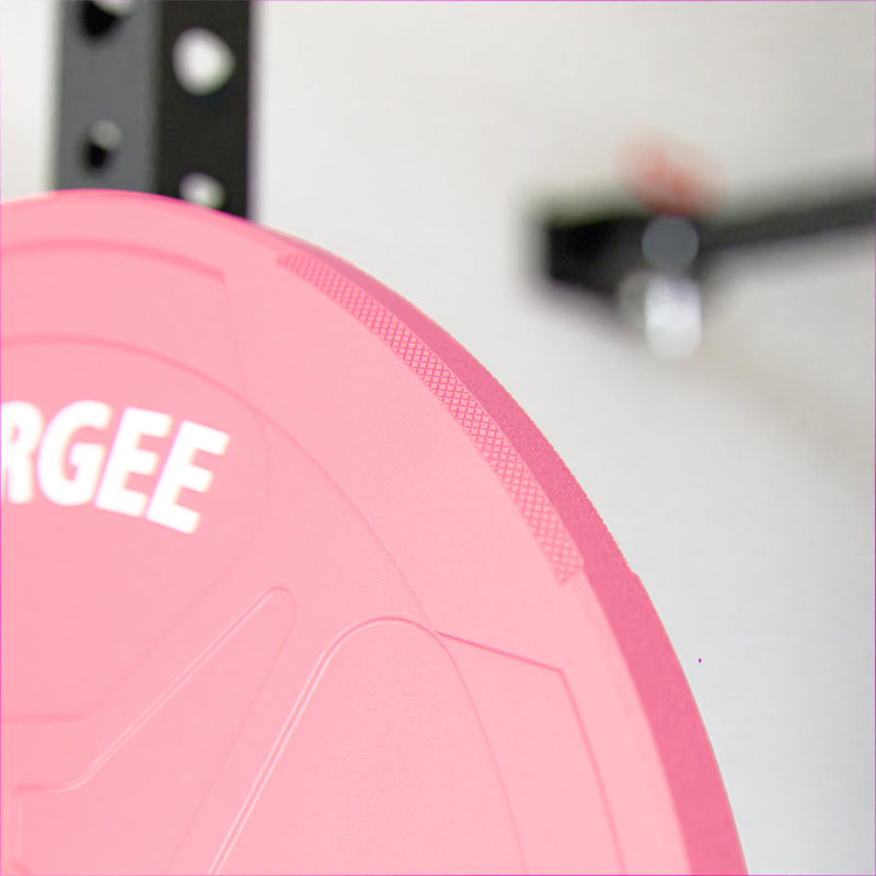 Load image into Gallery viewer, Synergee - Pink Ez Grip Bumper Plates

