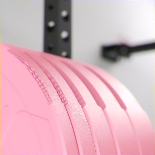 Synergee - Pink Ez Grip Bumper Plates