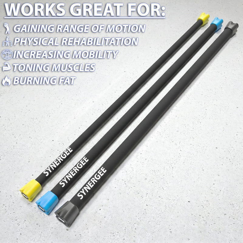 Load image into Gallery viewer, Synergee - Synergee Weighted Workout Bars

