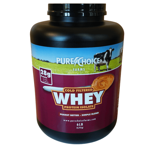 Pure Choice Farms - Whey Protein Isolate Peanut Better