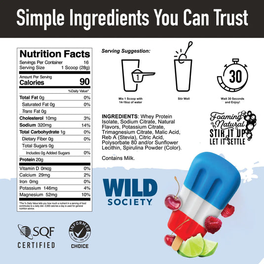 Wild Society Nutrition - Clear Whey Isolate Protein