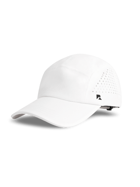 Runner's Athletics - White 5-Panel Hat