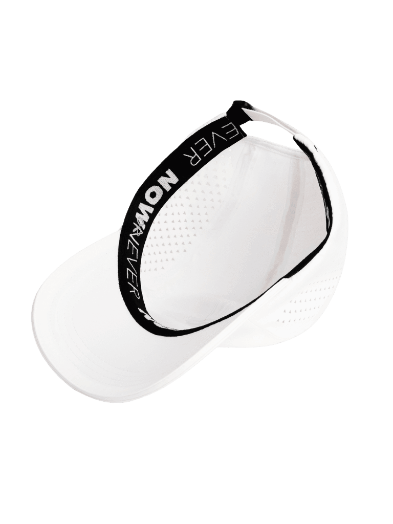Load image into Gallery viewer, Runner&#39;s Athletics - White 5-Panel Hat
