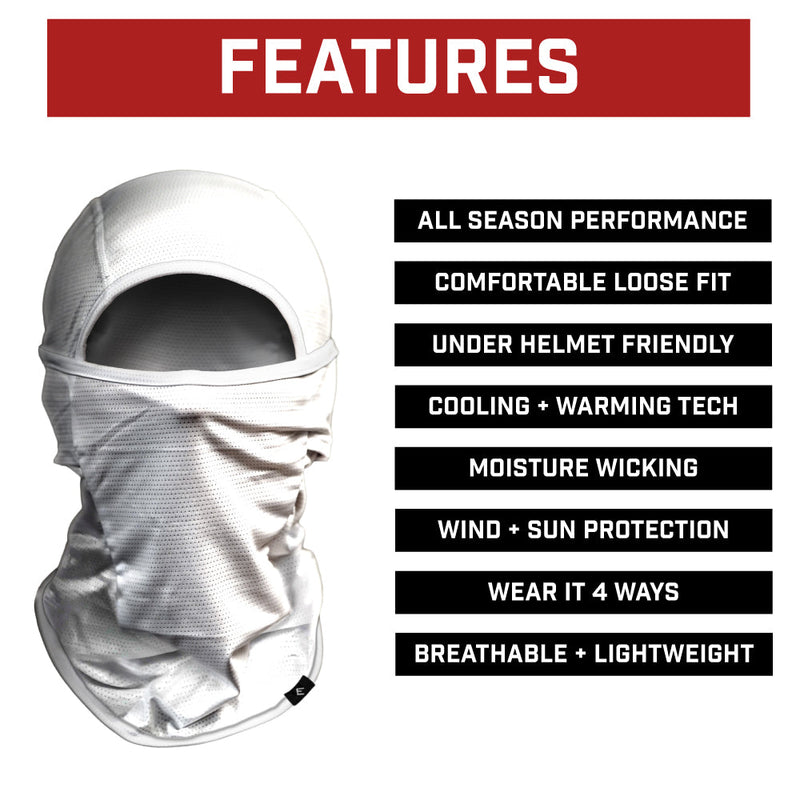 Load image into Gallery viewer, Elite Athletic Gear - White Balaclava Mask (Shiesty)
