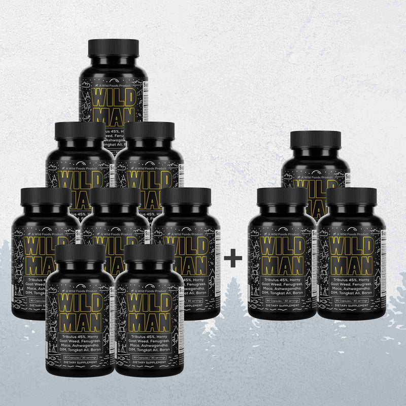 Load image into Gallery viewer, Wild Foods - Wild Man Herbal Stack - Vitamins &amp; Supplements
