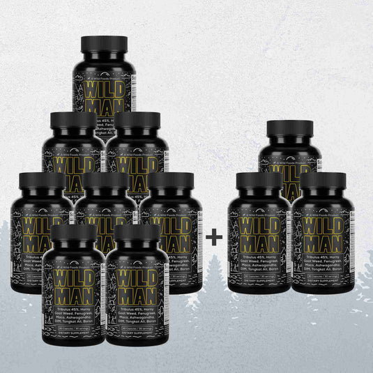Wild Foods - Wild Man Herbal Stack - Vitamins & Supplements