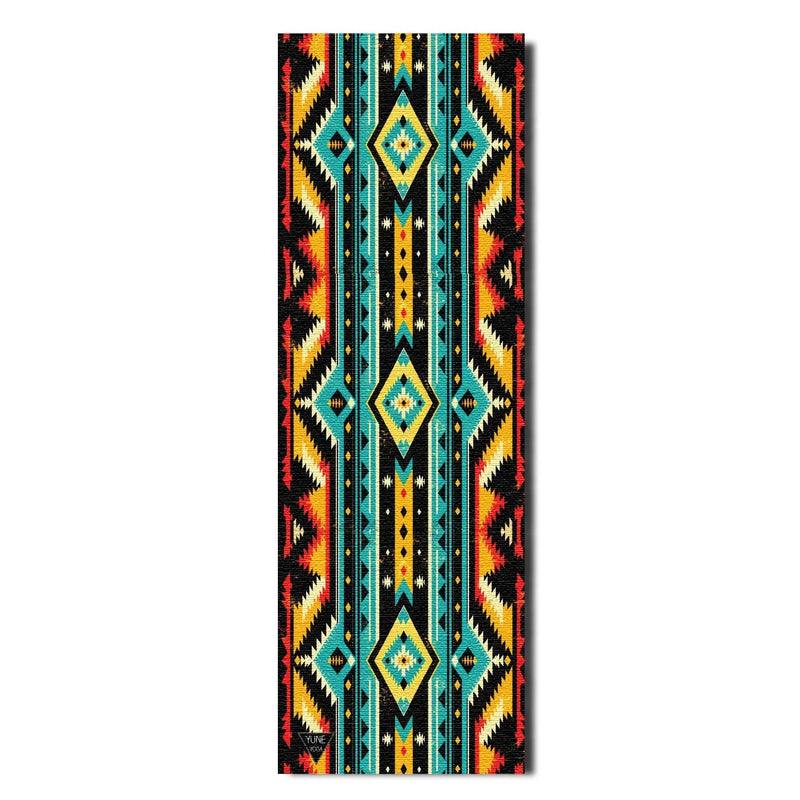 Load image into Gallery viewer, Yune Yoga - Wolfs Eye Yoga Mat – 6 mm Extra Thick, Double-Sided Non-Slip, Eco-Friendly PER with UV-Printed Design | Yune Yoga
