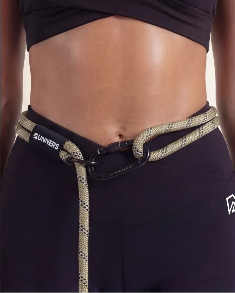 Load image into Gallery viewer, Runner's Athletics - Olive Green Runners Hands-Free Dog Leash
