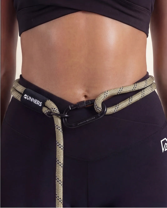 Runner's Athletics - Olive Green Runners Hands-Free Dog Leash