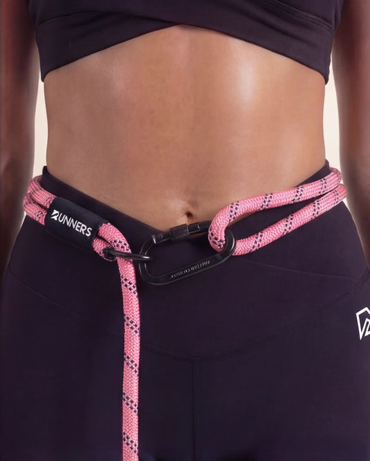 Runner's Athletics - Neon Pink Runners Hands Free Dog Leash