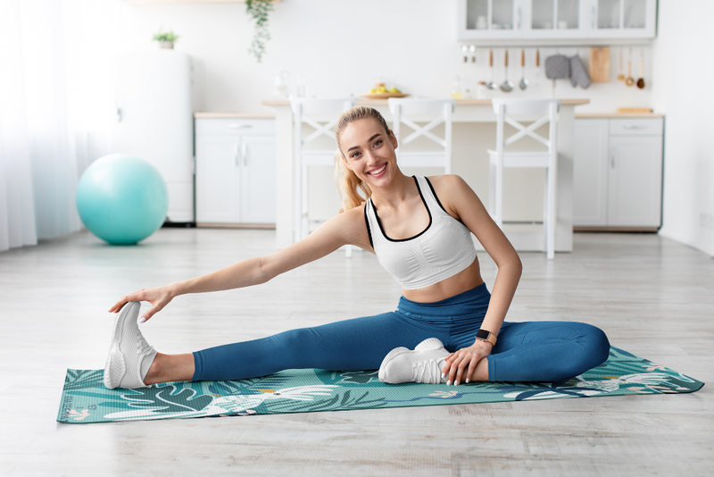 Load image into Gallery viewer, Yune Yoga - Yoga Mat | 6mm Thick | Birds | Non-Slip | Eco Friendly | Yune Yoga | Cacadus
