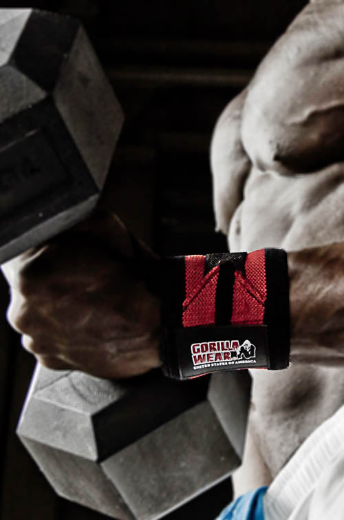 Wrist Wraps PRO - Black/Red